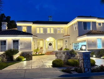 Outdoor lighting installation