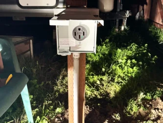 Outdoor Outlet Installation