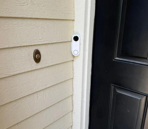 Video doorbell installation