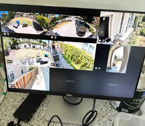 Video security system setup