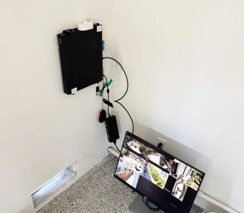 Video security system setup