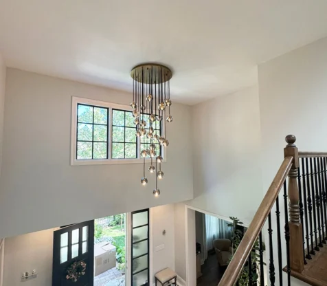 Chandelier Installation